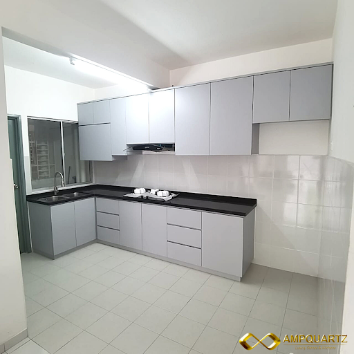 AMPQUARTZ - KITCHEN CABINET JOHOR